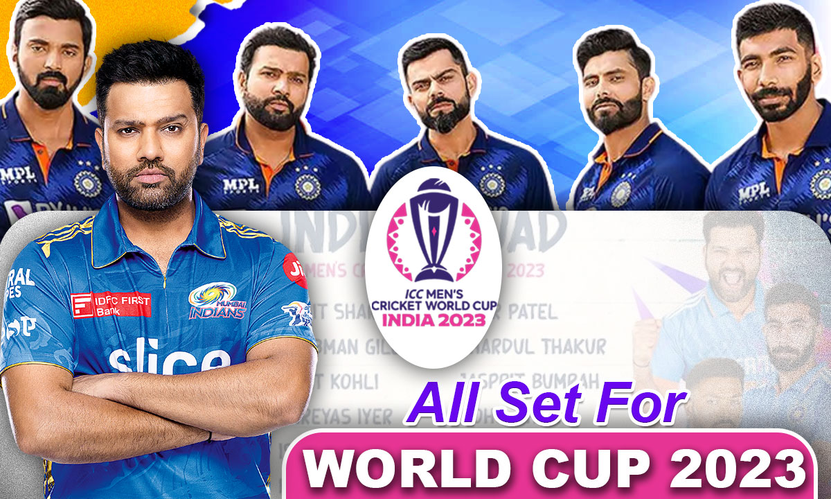 World cup 2023: All Set For ICC ODI World Cup 2023 | Indian Team Squad 