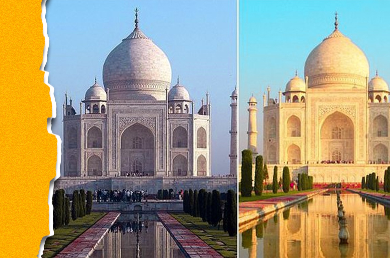 Colour Fadness Reason Of Taj Mahal 