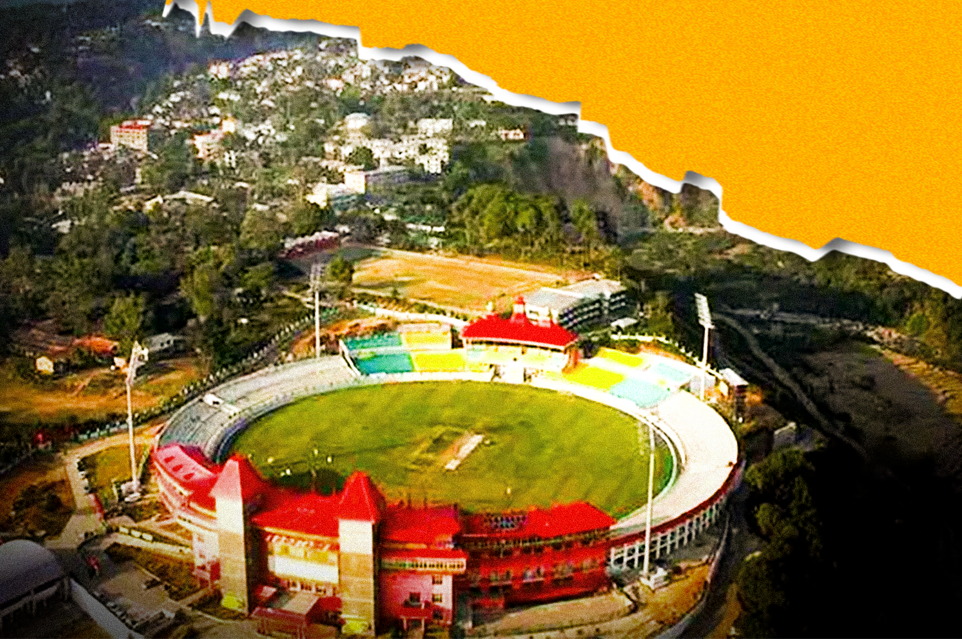 World Highest Cricket Stadium “Chail Cricket Ground”