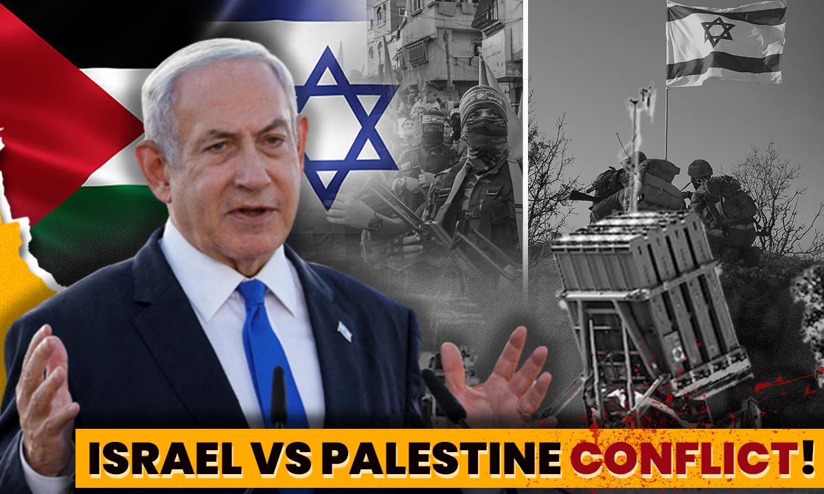  Israel Vs Palestine | Israel Palestine Conflict Explained In Hindi| Hamas| Gaza Strip